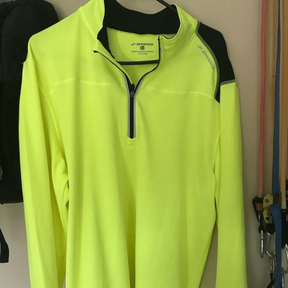 Brooks Running Jersey equilibrium technology long sleeve shirt XXL